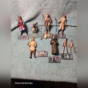 Star Wars collection of action figures from the Star Wars: Episode I